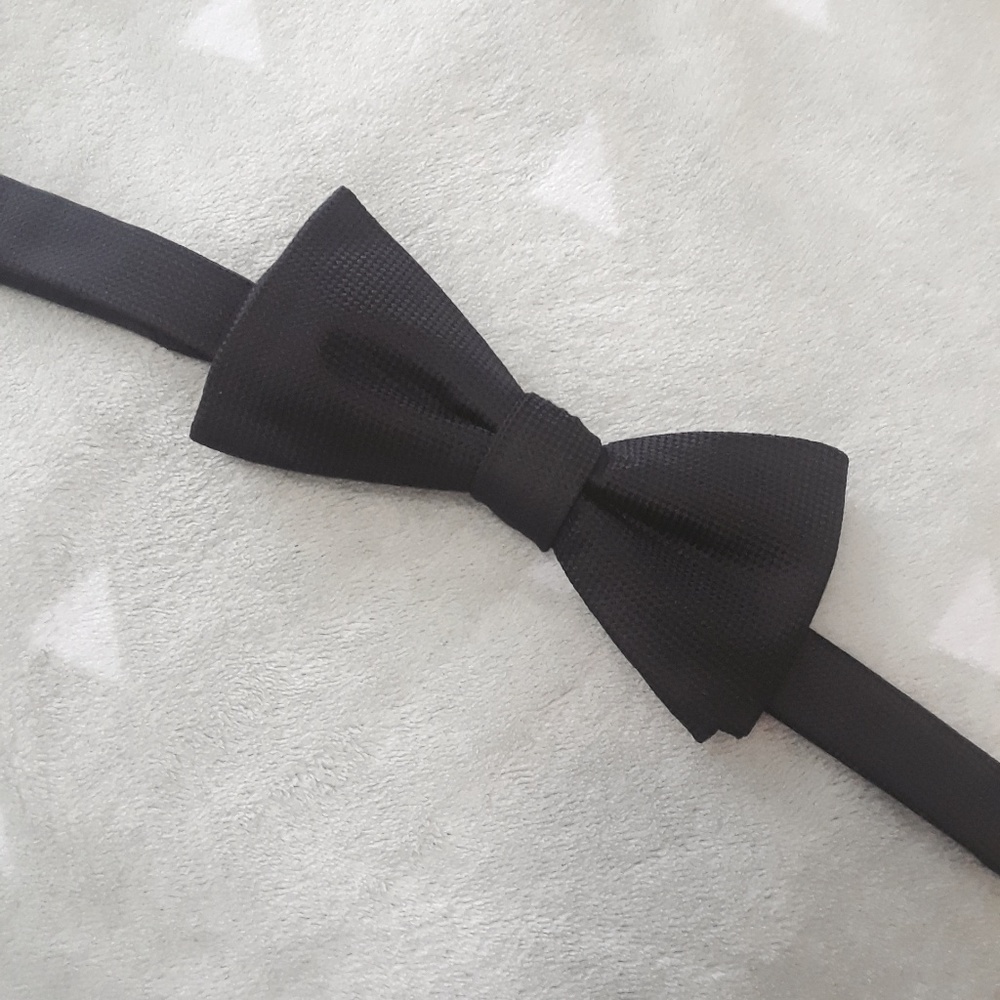 Men's Apt 9 Black Matte Bowtie